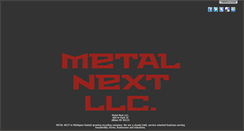 Desktop Screenshot of metalnextllc.com